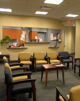 St. Lukes Hospital - Allentown Cancer Center Main waiting room