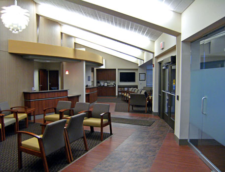 Crossroads Surgery Center Waiting Room looking west