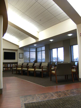 Crossroads Surgery Center Waiting Room looking north
