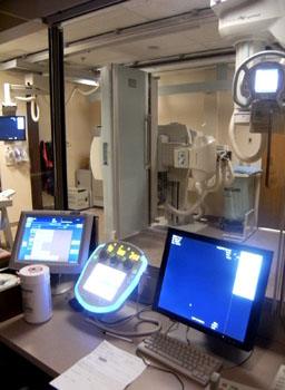 Lehigh Valley Health Network- Fluoroscopy Room 4 Equipment Replacement View from control room