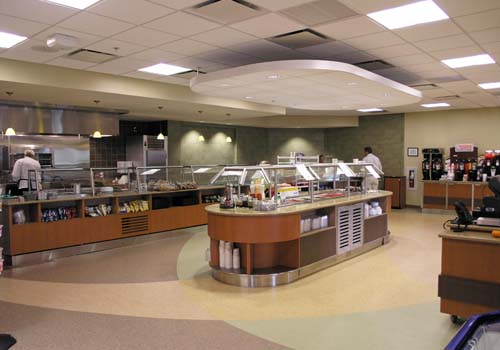 St. Luke's Hospital  Medical Office Building Cafeteria serving area